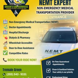 Green's Car Services - Professional and affordable transportation services!