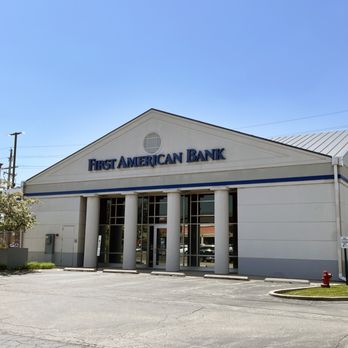 First American Bank - The exterior of the First American Bank Melrose Park branch - Banks & Credit Unions Near Me - Melrose Park, Illinois First American Bank - The exterior of the First American Bank Melrose Park branch - Banks & Credit Unions Near Me - Melrose Park, Illinois