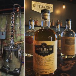 Distillery 64 - The still and the liquor it makes.