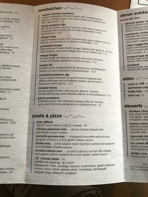 Menu photo 7 The River Bistro Bellaire, MI