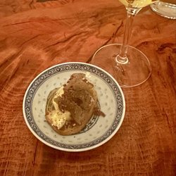 Wolf - Last bite of the evening, my favorite, cheese