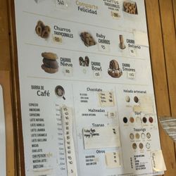 El 4to Anhelo - Menu