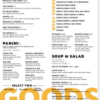 Postino South Tempe - Menu part 1 - Wine Bars Near Me - Tempe, Arizona