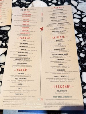 Menu photo 1 Birba Cabazon, CA