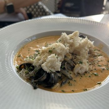 Okto - Crab squid ink linguini - Bars Near Me - Houston, Texas