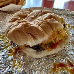 Cook Out - Double Cheeseburger