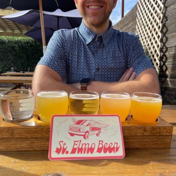 St Elmo Brewing Company - Flight - Breweries Near Me - Austin, Texas