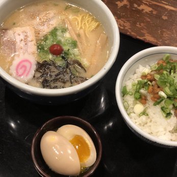 Santouka Back Bay - Char siu Ramen, Natto , and egg topping - Ramen Near Me - Boston, Massachusetts Santouka Back Bay - Char siu Ramen, Natto , and egg topping - Ramen Near Me - Boston, Massachusetts