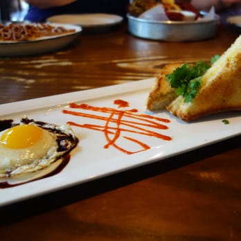 Tavern - Kaya Toast - warm coconut jam / Texas toast / fried egg / sweet soy - New American Near Me - Nashville, Tennessee Tavern - Kaya Toast - warm coconut jam / Texas toast / fried egg / sweet soy - New American Near Me - Nashville, Tennessee