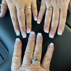 Attraction Nail and Spa - The worst nails I have ever done !!! I also have a file cut under my nail !!! Will not be coming back !!!!!!