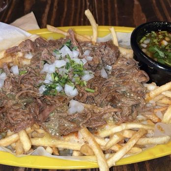 La Cruderia - Birria Fries - Mexican Near Me - Houston, Texas