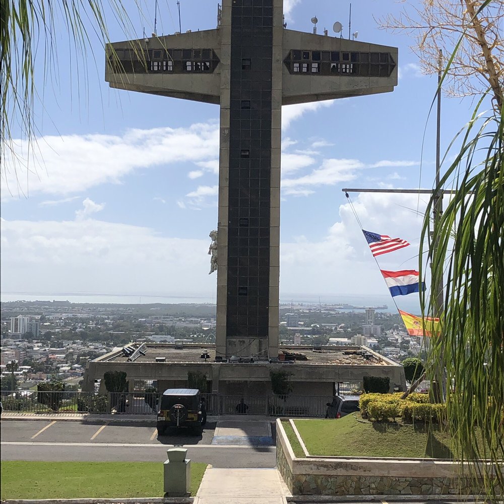 Castillo de Serrallés - The cross - - the elevator isn't working. ;( - Museums Near Me - Ponce, Puerto Rico Castillo de Serrallés - The cross - - the elevator isn't working. ;( - Museums Near Me - Ponce, Puerto Rico