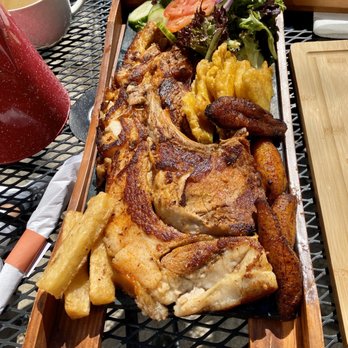 Bodega 1205 - This plate also comes with the best yellow dish (not pictured). Tasted amazing! - Coffee & Tea Near Me - Columbus, Georgia