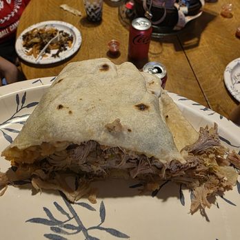 Adrian's - Ordered a Chili Verde burrito but got a plain carnitas burrito. - Mexican Near Me - Fresno, California