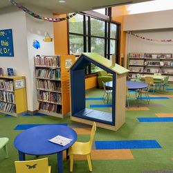 St. Tammany Parish Library - Children's area at St. Tammany Parish Library- Covington