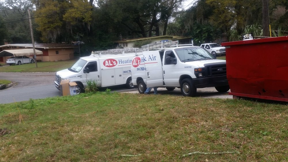 AL’S HEATING & AIR CONDITIONING 2564 Edgewood Ave W, Jacksonville
