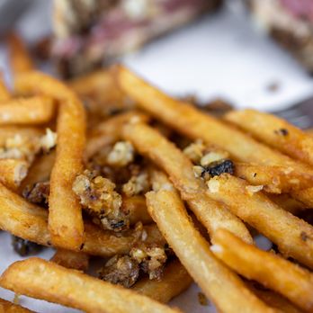 The Sawmill - Garlic fry upgrade ($2.50) - Burgers Near Me - Boulder Creek, California