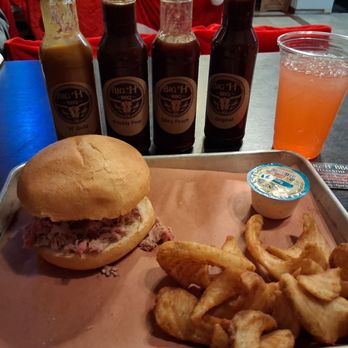 Big H BBQ - Pulled pork sandwich and fries - Barbeque Near Me - Dewey Humboldt, Arizona Big H BBQ - Pulled pork sandwich and fries - Barbeque Near Me - Dewey Humboldt, Arizona