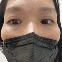 Sherri Makeup - Before! Growing out my 90's brows was challenge and she help fill in the blanks and gave brows fuller look