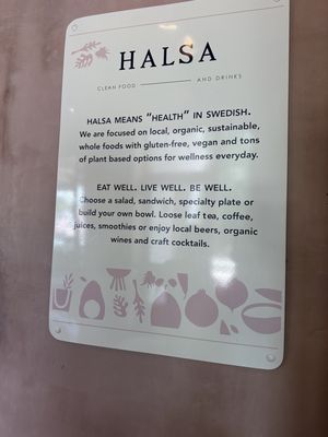 Menu photo 1 Halsa Chattahoochee Hills, GA Menu photo 1 Halsa Chattahoochee Hills, GA