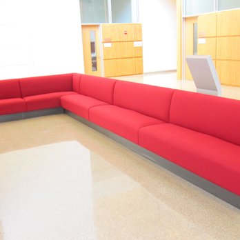 Very Large Commercial Sectional Sofa All New Foam And Padding And