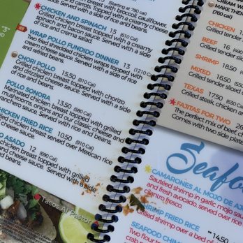 Plaza Azteca - Dirty menu - Mexican Near Me - Virginia Beach, Virginia