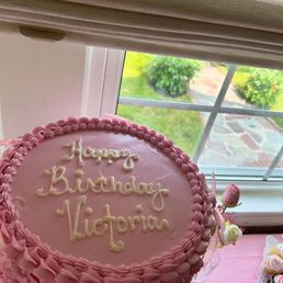 Every detail from the writing to the decorations to the delicious cake was amazing