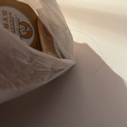 Hair in bag