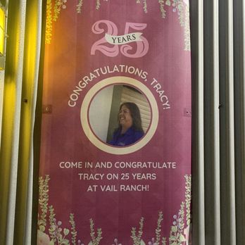 Vail Ranch Self Storage & Postal Center - Congratulations to Tracy! She's the best!!!! - Self Storage Near Me - Temecula, California Vail Ranch Self Storage & Postal Center - Congratulations to Tracy! She's the best!!!! - Self Storage Near Me - Temecula, California