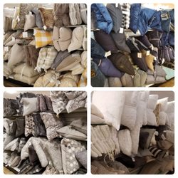 HomeGoods - Pillows anyone! I love changing a look by swapping out the pillows.