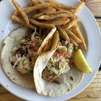 Bacchus On The Beach - Blackened Mahi Tacos - Cajun/Creole Near Me - Pass Christian, Mississippi Bacchus On The Beach - Blackened Mahi Tacos - Cajun/Creole Near Me - Pass Christian, Mississippi