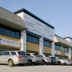 Baltimore Hot Yoga & Wellness - Remodeled facade outside of building