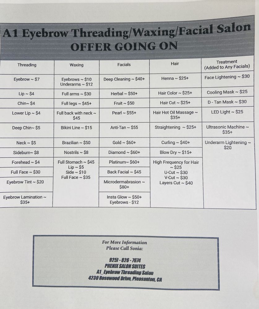 A1_EyebrowThreading Logo