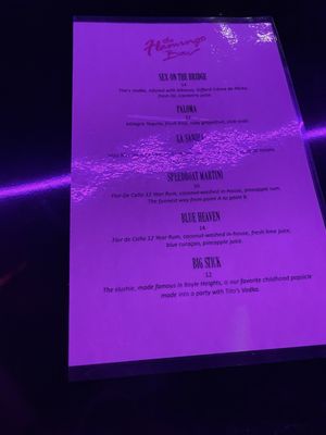 Menu photo 6 The Flamingo Bar Los Angeles, CA Menu photo 6 The Flamingo Bar Los Angeles, CA
