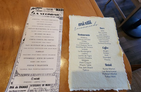 Menu photo 3 Mixtli San Antonio, TX Menu photo 3 Mixtli San Antonio, TX