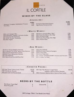 Menu photo 3 Il Cortile Ristorante Paso Robles, CA Menu photo 3 Il Cortile Ristorante Paso Robles, CA