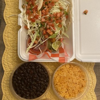 Taco-Tastic - Fish tacos, rice, beans, mild and hot salsa - Mexican Near Me - Toms River, New Jersey Taco-Tastic - Fish tacos, rice, beans, mild and hot salsa - Mexican Near Me - Toms River, New Jersey