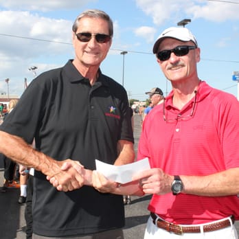 Hiller Ford - Jon McGlocklin, Co-Founder and the President of the MACC Fund with Jay Hiller at our MACC Fund Car Show! - Car Dealers Near Me - Franklin, Wisconsin Hiller Ford - Jon McGlocklin, Co-Founder and the President of the MACC Fund with Jay Hiller at our MACC Fund Car Show! - Car Dealers Near Me - Franklin, Wisconsin