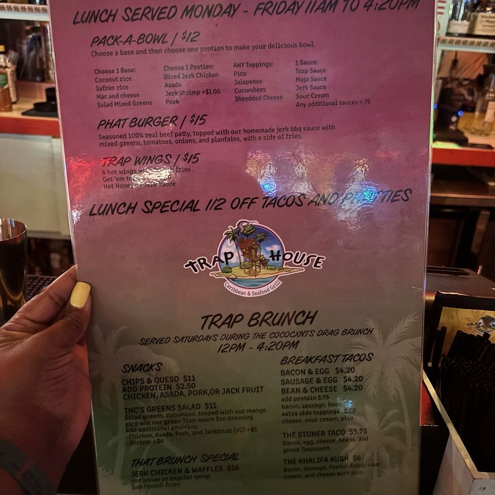 Traphouse Caribbean - Menu - Caribbean Near Me - Austin, Texas