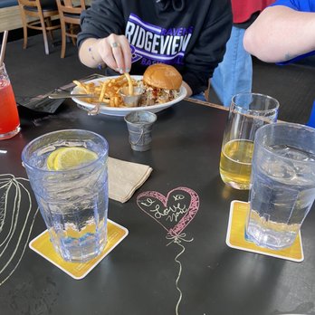 Block 15 Brewing - Yummy fries and pork sandwich. Fry sauce was great!! - New American Near Me - Corvallis, Oregon