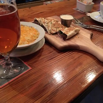 Prohibition River - Mac n cheese with a short rib quesadilla - Gastropubs Near Me - Nyack, New York Prohibition River - Mac n cheese with a short rib quesadilla - Gastropubs Near Me - Nyack, New York