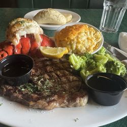 McDuff's Neighborhood Grille - Ribeye and Lobster tail special