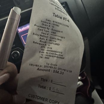 Tomi Sushi - Receipt - Sushi Bars Near Me - Los Angeles, California