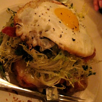 AOC - brioche with prosciutto, gruyère and egg - Cocktail Bars Near Me - Los Angeles, California