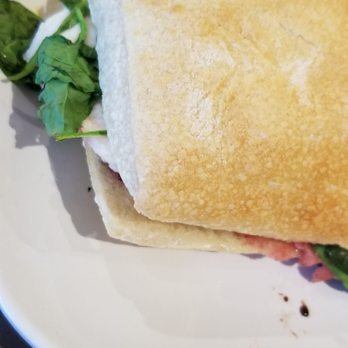 How You Brewin - Holiday turkey sandwich I shared with my hubby. Yum! - Coffee & Tea Near Me - Surf City, New Jersey