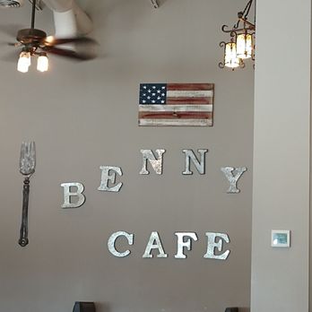 Benny's Cafe - Something to show you're in the right place :-) - Cafes Near Me - McKinney, Texas