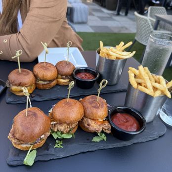 The Empire Rooftop - We ordered Buffalo Chicken Sliders Plate, it was super delicious. - Lounges Near Me - New York, New York The Empire Rooftop - We ordered Buffalo Chicken Sliders Plate, it was super delicious. - Lounges Near Me - New York, New York