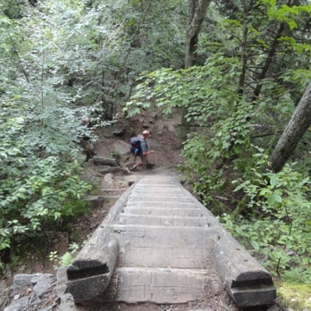 Mount Washington - really cool ladder on the way back down - Hiking Near Me