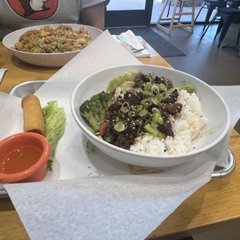 K Style Kitchen - B Spicy Beef Bulgogi Plate - Korean Near Me - Albuquerque, New Mexico