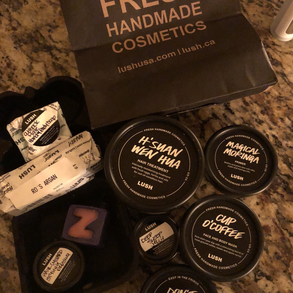 My latest LUSH haul! My latest LUSH haul!